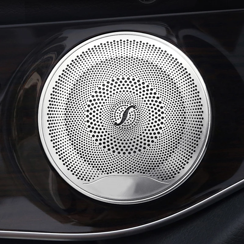Car Audio Speaker Cover Trim Door Loudspeaker Cover Trim Interior Accessories for Mercedes Benz E/C/GLC Class W213 W205 X253
