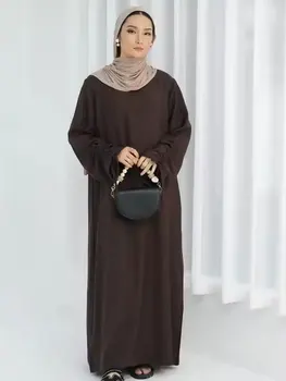 كافتان مغربي بأكمام برباط لإطلالة العيد الأنيقة — صورة 4