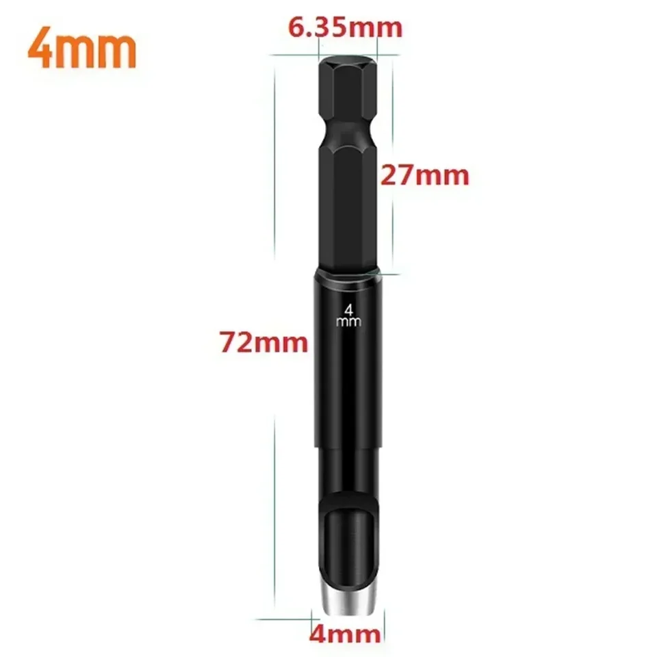 Foret Creux Poinçon Pour Cuir, Plastique, Carton - Tige Hexagonale, Diamètres 2-25 Mm - Pour Perceuse électrique