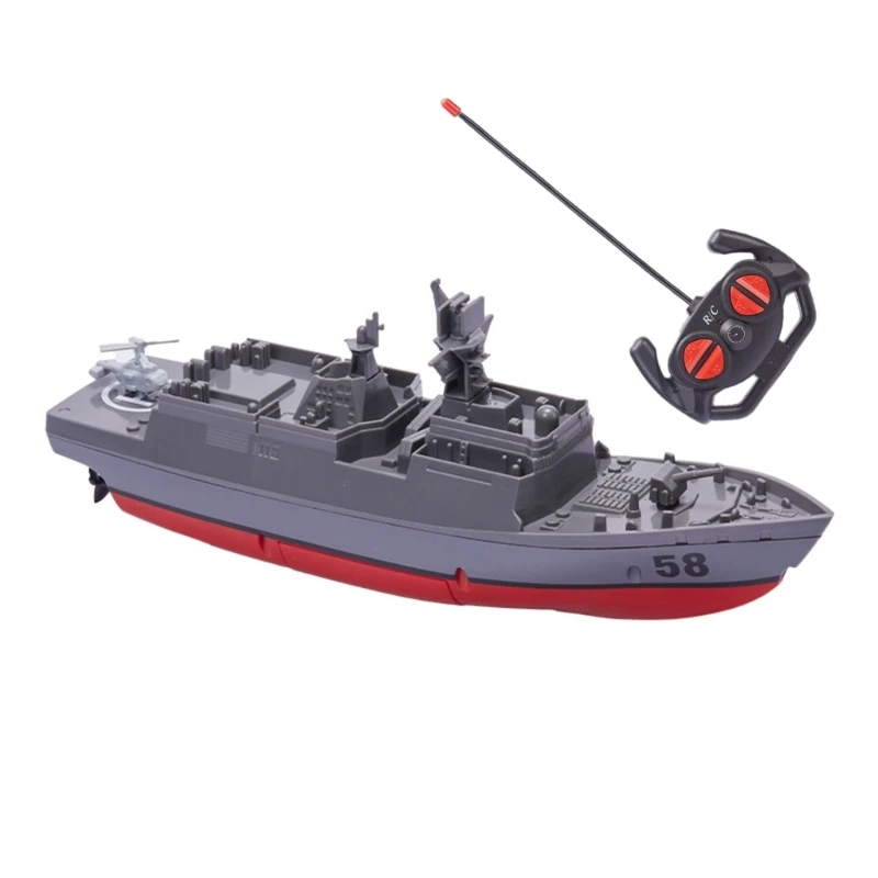 Simulate Large Warships Aircraft MilitaryModel Boy Electric Toy Boats E65D remote control boat