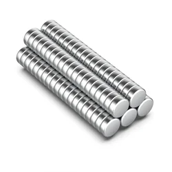 Versatile 100 - Piece Pack of 6x2mm Strong Round Magnets for Home, Craft, and Educational Projects (100 Piece)