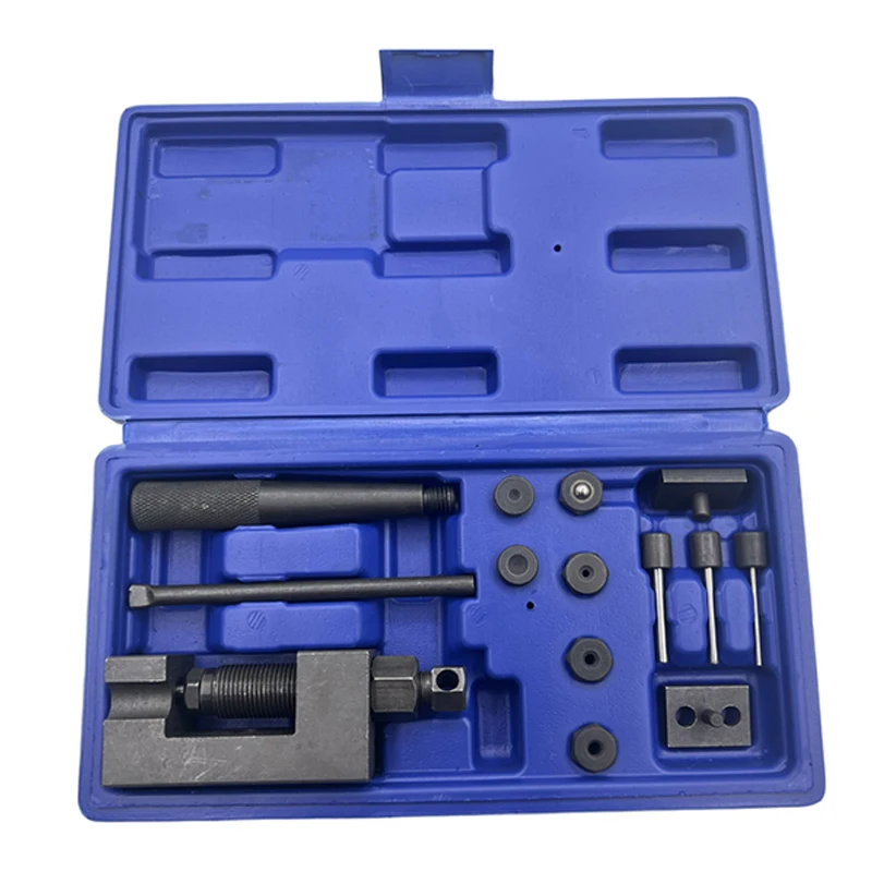 1/2Set Motorcycle Bike 520/525/530/630 Chain Breaker Splitter Riveting Tool Repair Launches Chain Pin Press Handle Riveter