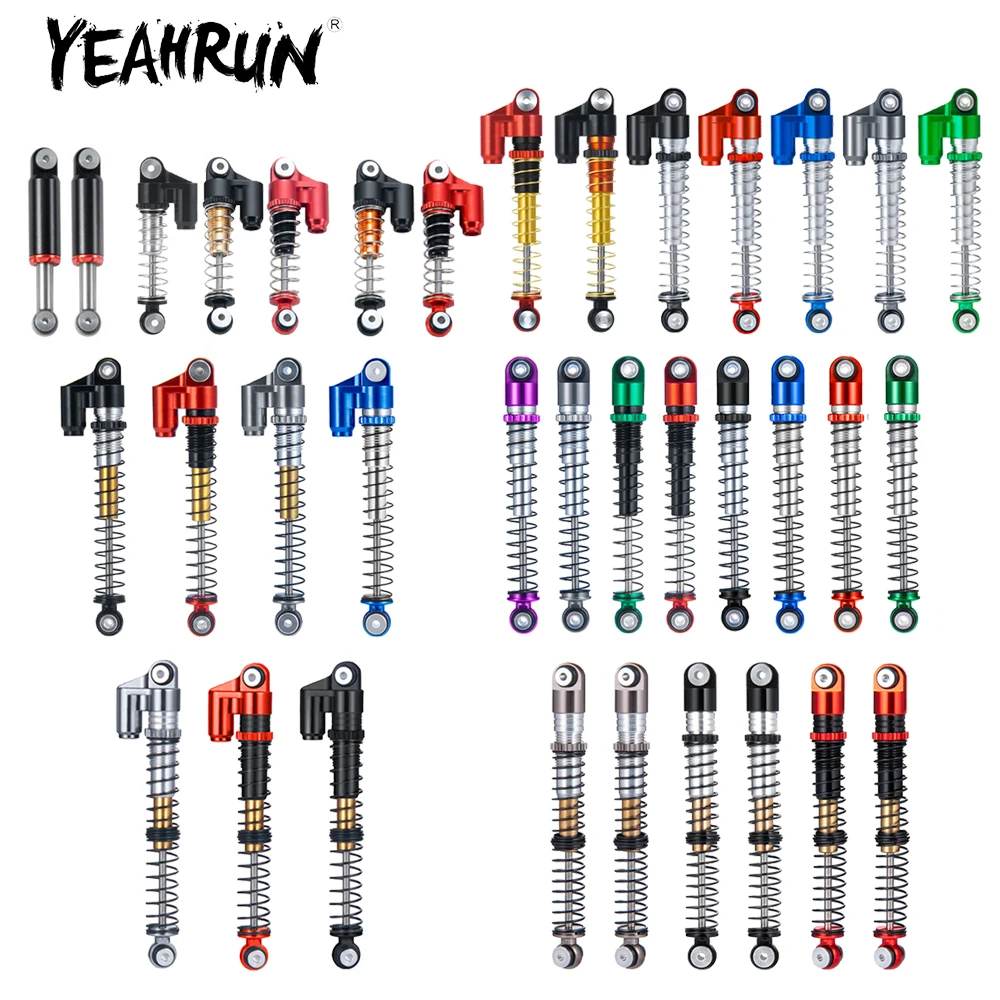 Premium Aluminum Alloy Shock Absorber Damper for 1/24 RC Car Truck Upgrade Parts Accessories