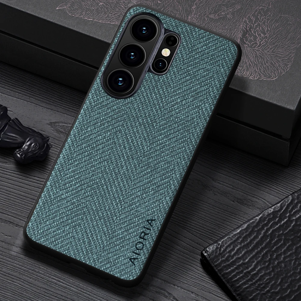 Durable Herringbone Design Phone Case - Simple and Stylish