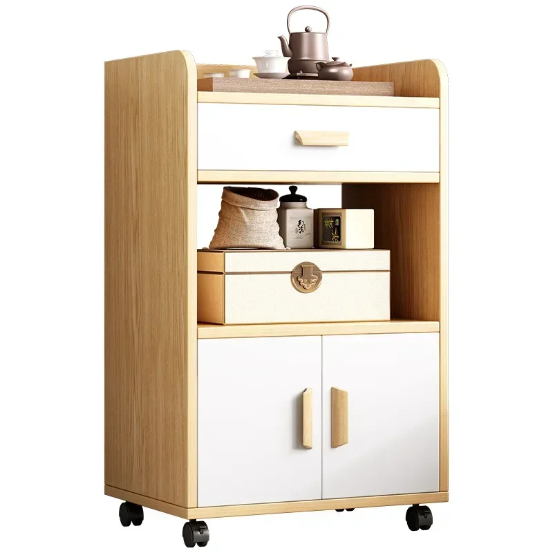 Modern Storage Dining Room Sideboard et with Sliding Wheel Kitchen Cabinets Drawers Organizer Credenza Kitchen Furniture