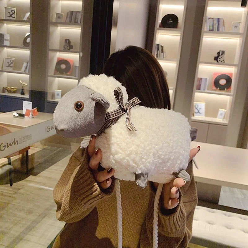 

2023 New Cartoon Plush Bag Women's Bag Crossed Versatile INS New Korean Fashion Trend Travel Personalized Casual Bag