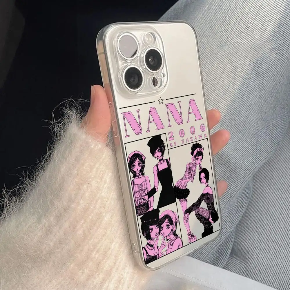 Cool Girl Oosaki Nana Japanese Anime Transparent Phone Case