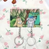 Couple Key Holder Wall Mounted Keychain Hanger Christmas Gift Together Matching Keychain Holder Organizer Keyring Home Decor 4