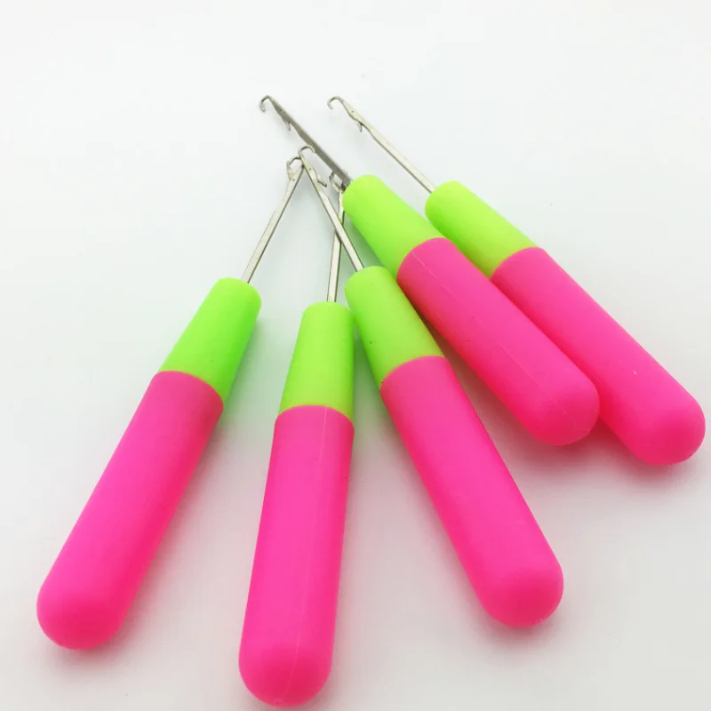 Latch Crochet Hook Needle Plastic Knitt For Making Jumbo Braiding Dreadlock Hair Tools Weaving Dreadlock Extension