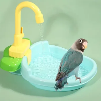 Parrot Bath Shower Bowl 1