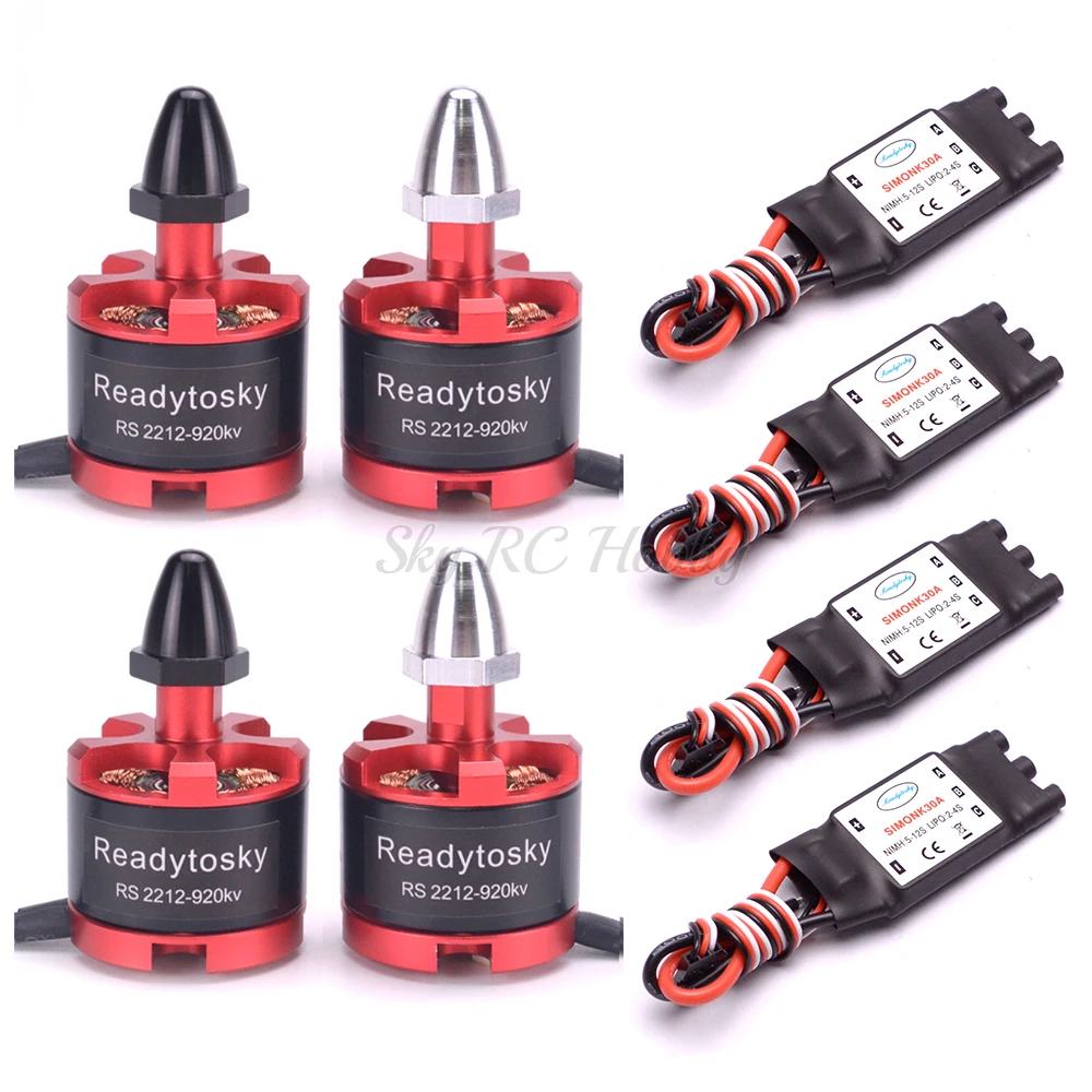 Moteur Brushless 2212 920KV + ESC 30A pour Drone RC Quadcopter