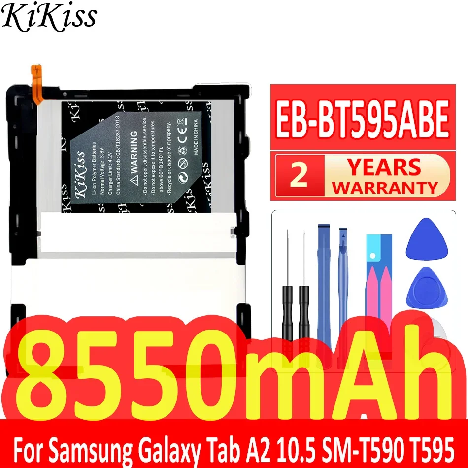 

Мощная батарея 8550 мАч KiKiss для Samsung Galaxy Tab A2 10,5 EB-BT595ABE T595