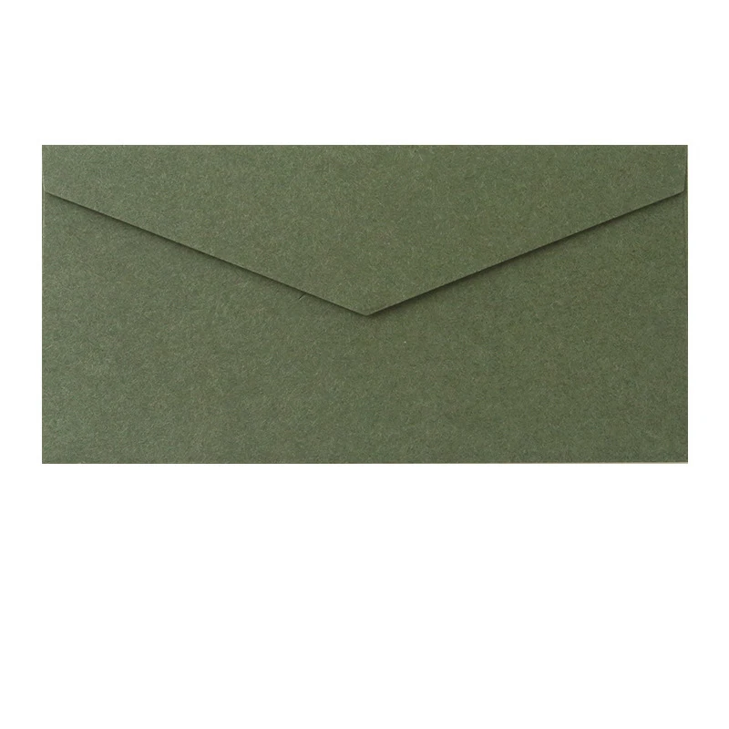 Kraft Paper Envelopes 50pcs/lot 22x11CM Kraft Paper Vintage Envelope Wax Seal For Wedding Invitations Greeting Cards Festival Blessing Letter Western