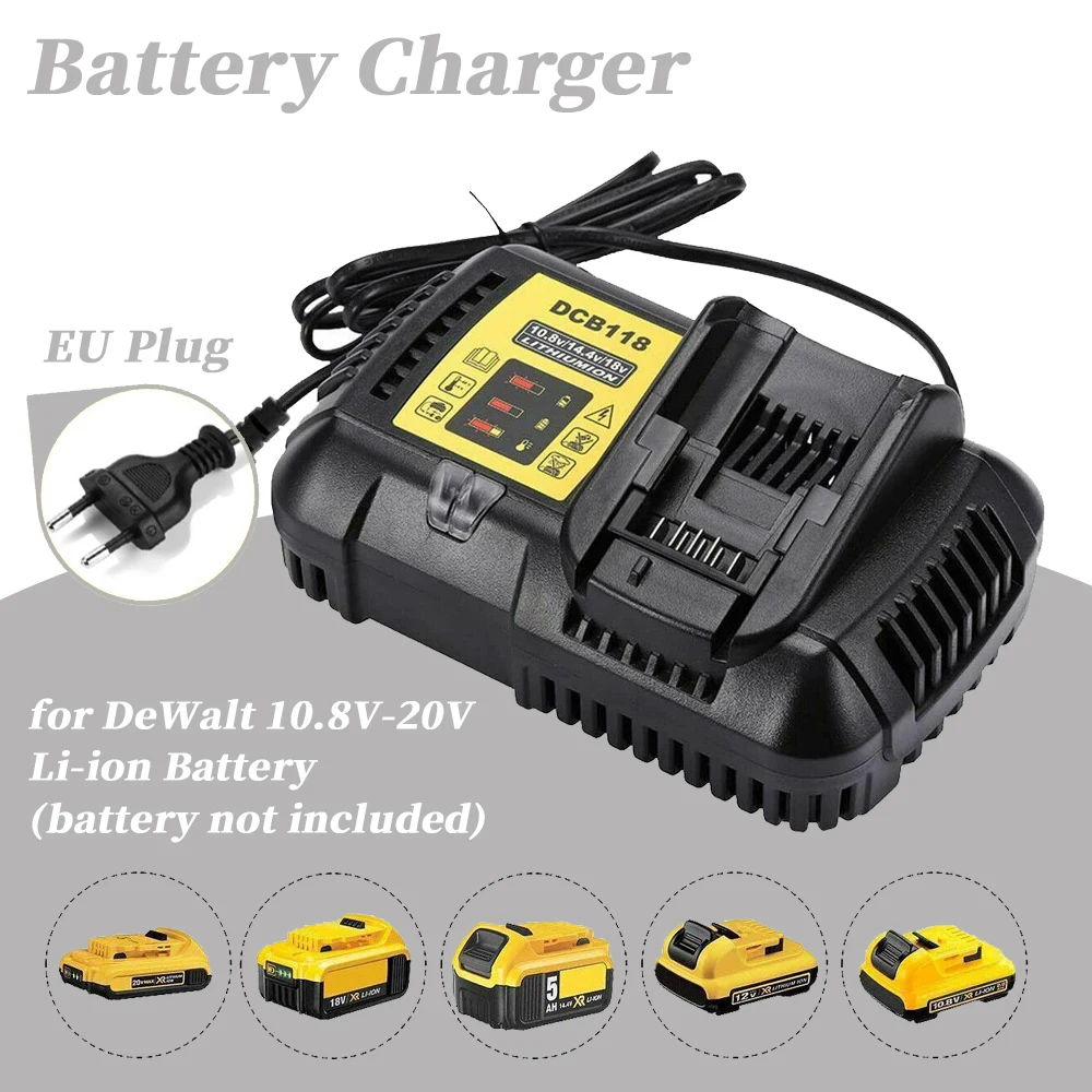 Bateria Electronica Cargador De Bateru00eda Para Dewalt DCB115 18