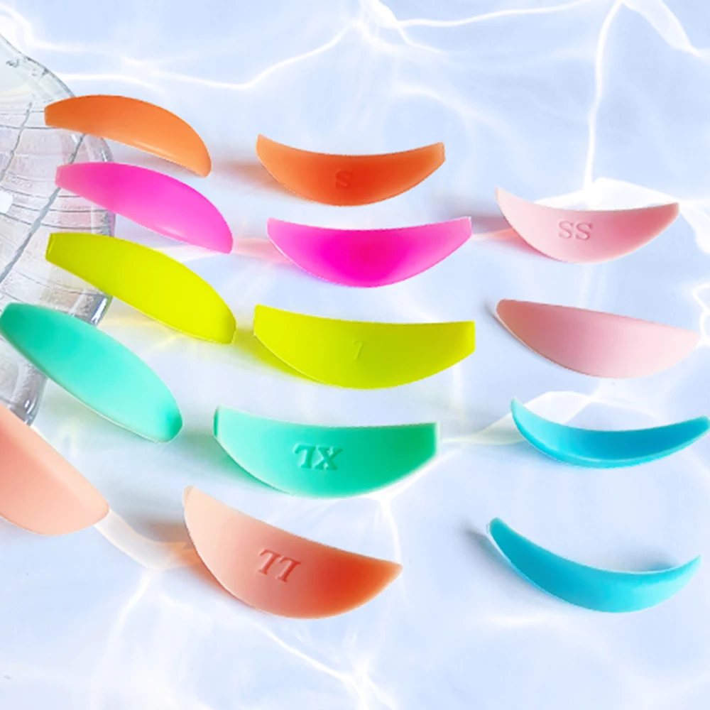 Description Picture 6 of itemLibeauty 7 Pairs Silicone Eyelash Perm Rod Lash Lift Shield Eyelash Curler Accessories Lifting Eeyelash Curling Iron Makeup Toos