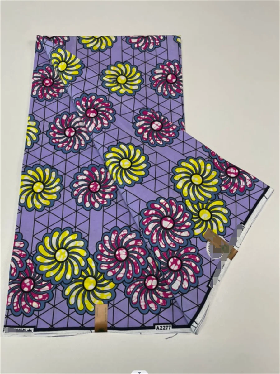 

Classical Design African Real Wax Prints Fabrics Veritable Guaranteed Ankara Soft 100% Cotton Fashion Pagne Dress Wax Loincloth