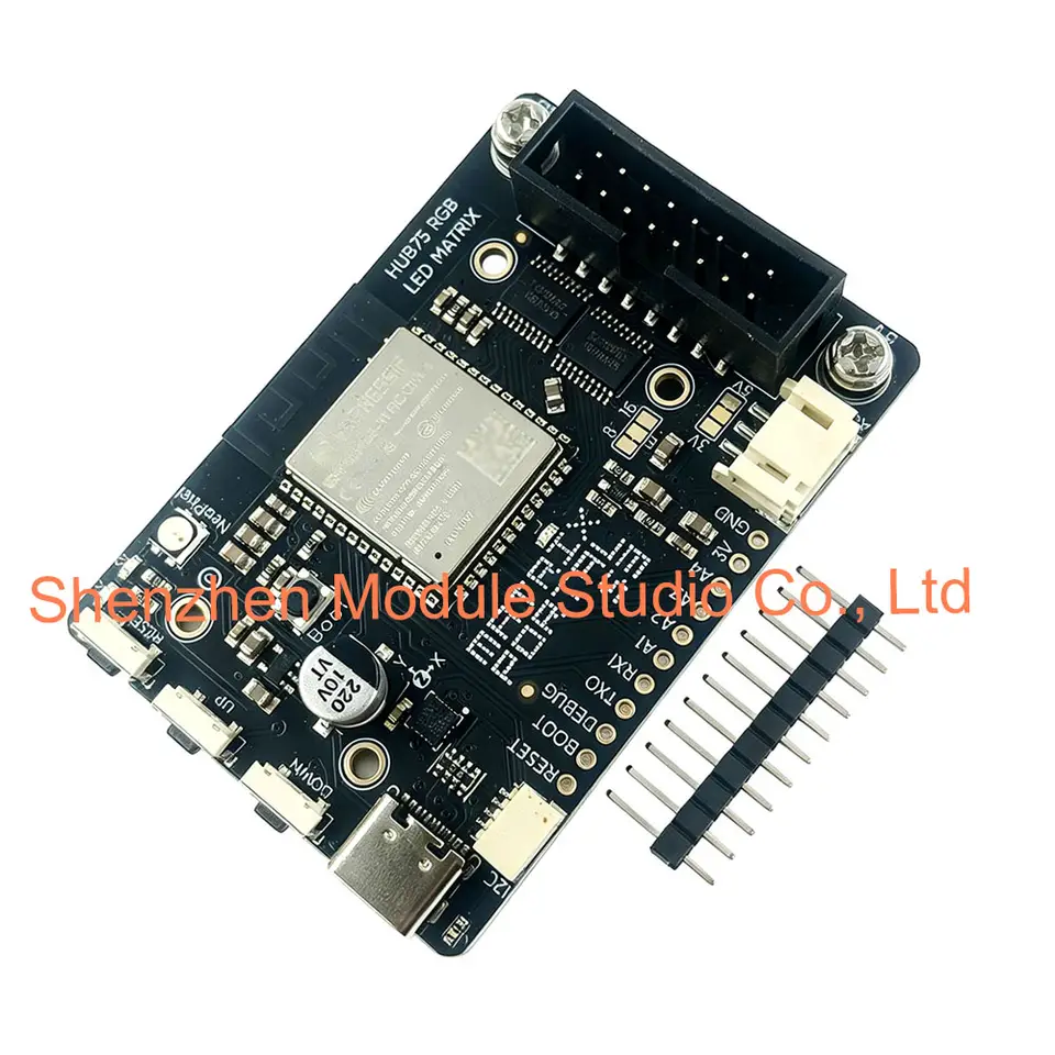5778 ESP32-S3 RGB LED Matrix Display Controller Module WiFi BT USB-C for HUB-75 Panels 16x32 to 64x64 image 6