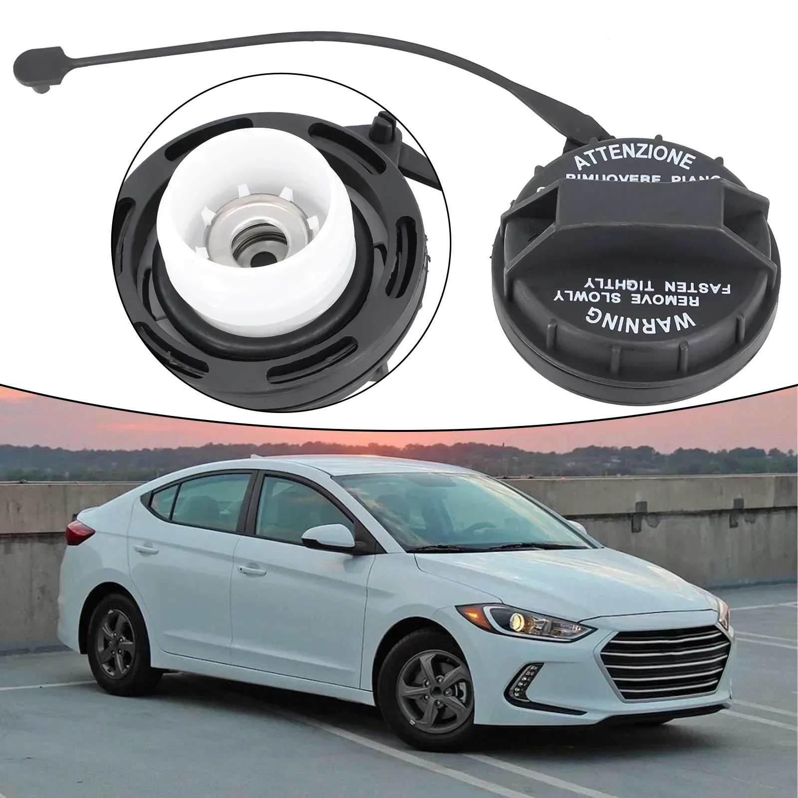 Fuel Tank Cap Cover 31010-38600 31010-25300 31010-3F600 For Hyundai Accent Mk2, Mk3 & Mk4 1999- For Hyundai Getz 2001-2011