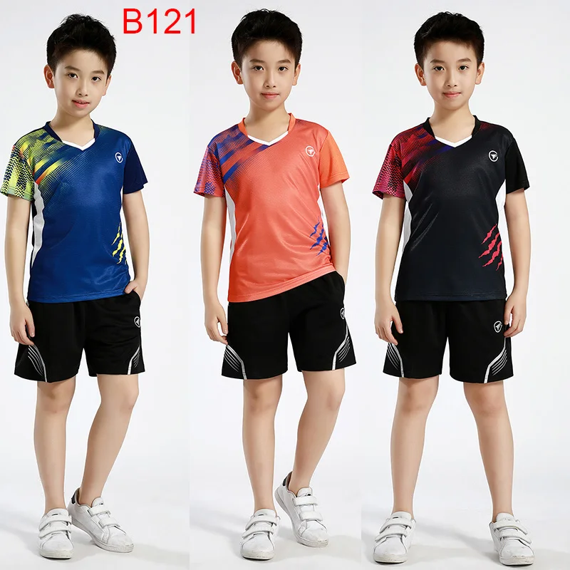 Children Sports t shirt Badminton shirt for kids Boys dry fit Table Tennis shirts boys Girls Running shirts name s short sleeve t shirt,sports clothes