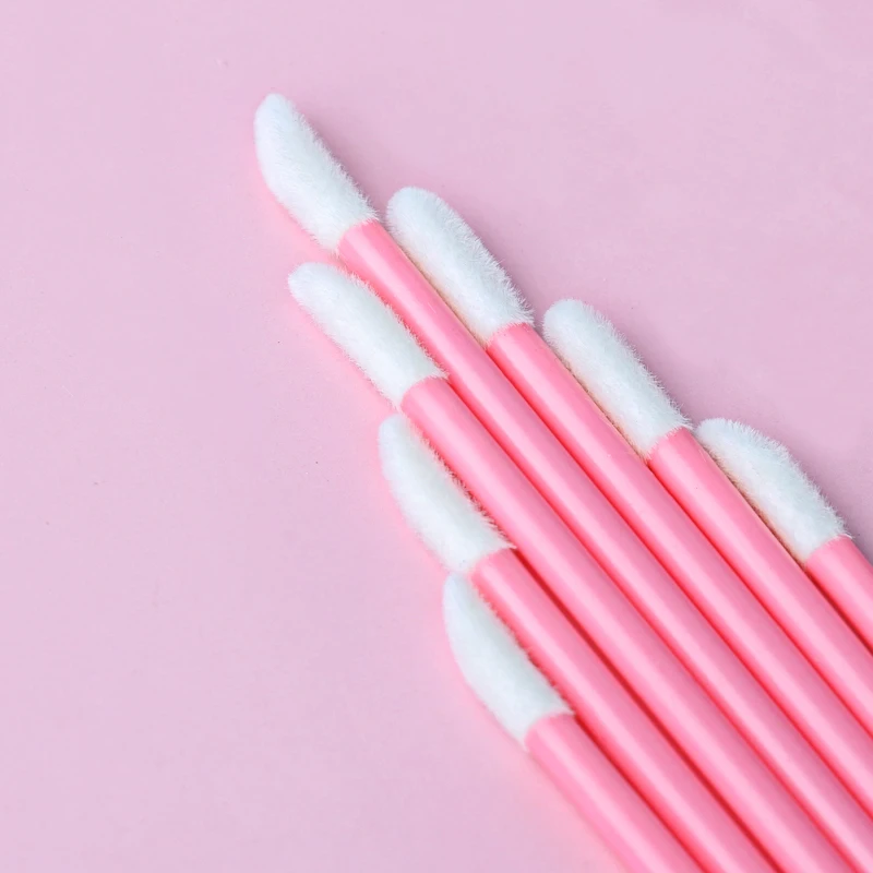 Makeup Brushes 50PCS Disposable Lip Brush Women Accessories Lipstick Gloss Wands Applicator