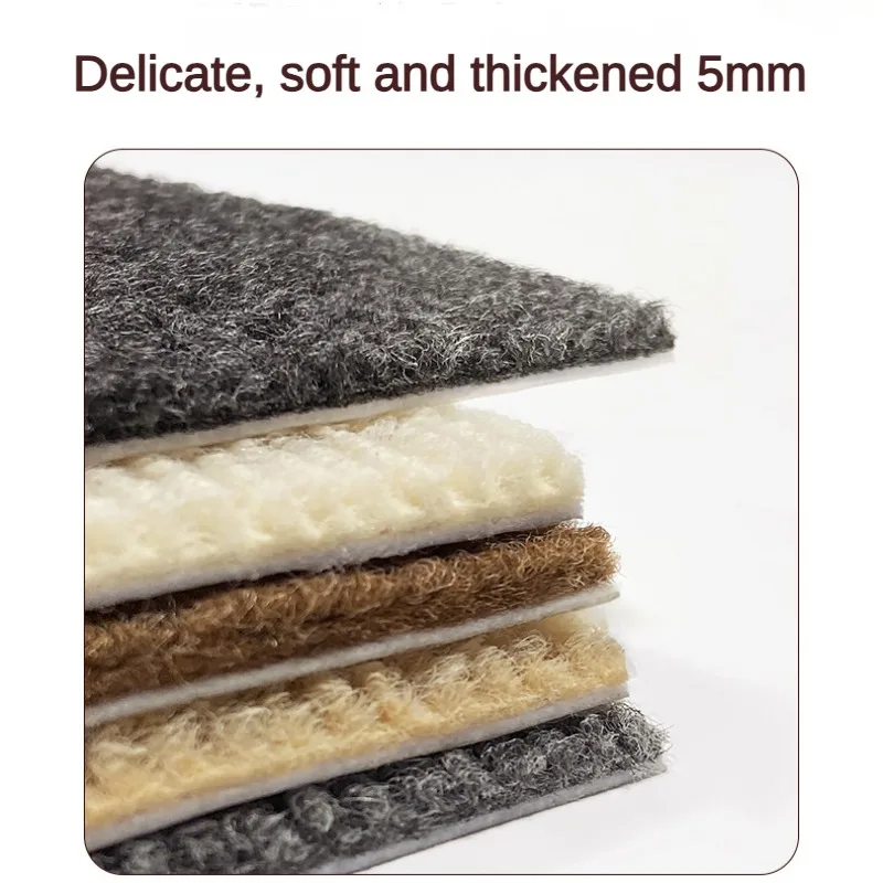 2-24PCS 30*30*1CM 패치 워크 카펫 거실 자체 접착 바닥 매트 어린이 침실 바닥 미끄럼 방지 매트 크롤링 매트