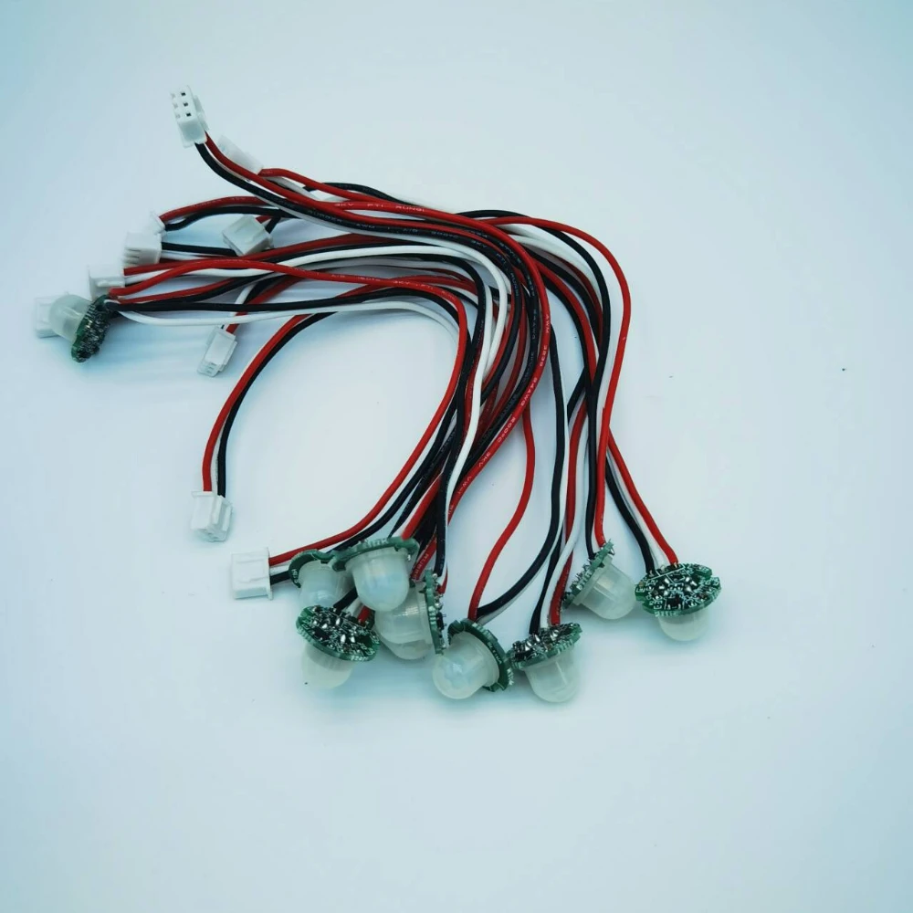 Infrared sensing module SL116 small night light cabinet light human body sensing module (diameter 16mm) DC2.7-18V