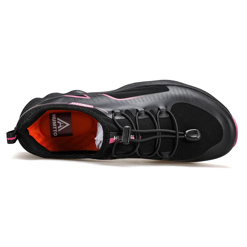 HUMTTO Running Shoes Luxury Designer Lightweight Shoes for Women Breathable Black Casual Sneakers Sports Jogging Womens Trainers