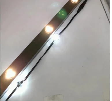 Description Picture 2 of itemSpecial order 250FT set Permanent Track lights UCS2904 RGBW 12V 24V Gems tone style Trim lights