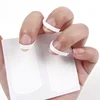 V-shaped White French Manicure Strip Wavy Line Nail Art Form Fringe Tip Guides Sticker DIY Nails Line Auxiliary Decoration Tools 4