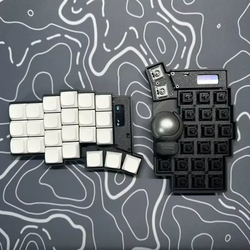Keyball 39/44/61 Split Keyboard Kit with Trackball OLED Screen