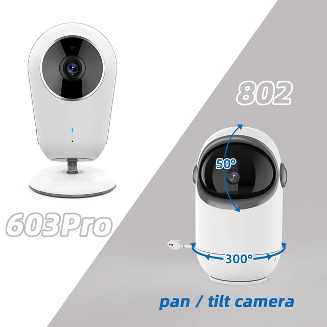 3.2 Inch Wireless Video Baby Monitor Night Vision Security Camera Babyphone Intercom Temperature Monitoring Babysitter Nanny 5