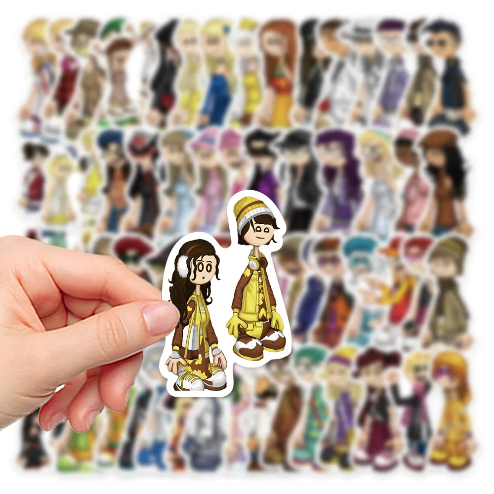

10/62Pcs Cute Fathers Burgeria Sticker Set for Laptop Guitar Scrapbook and Journals Gift for Boys Girls Teens Birthday Decal