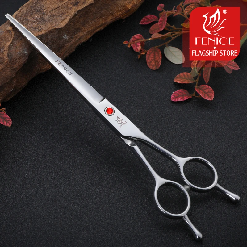 Professional Pet Grooming Cutting Scissors Straight Cutting Shear 7.0"/7.5"/8.0" Fenice dog grooming scissors