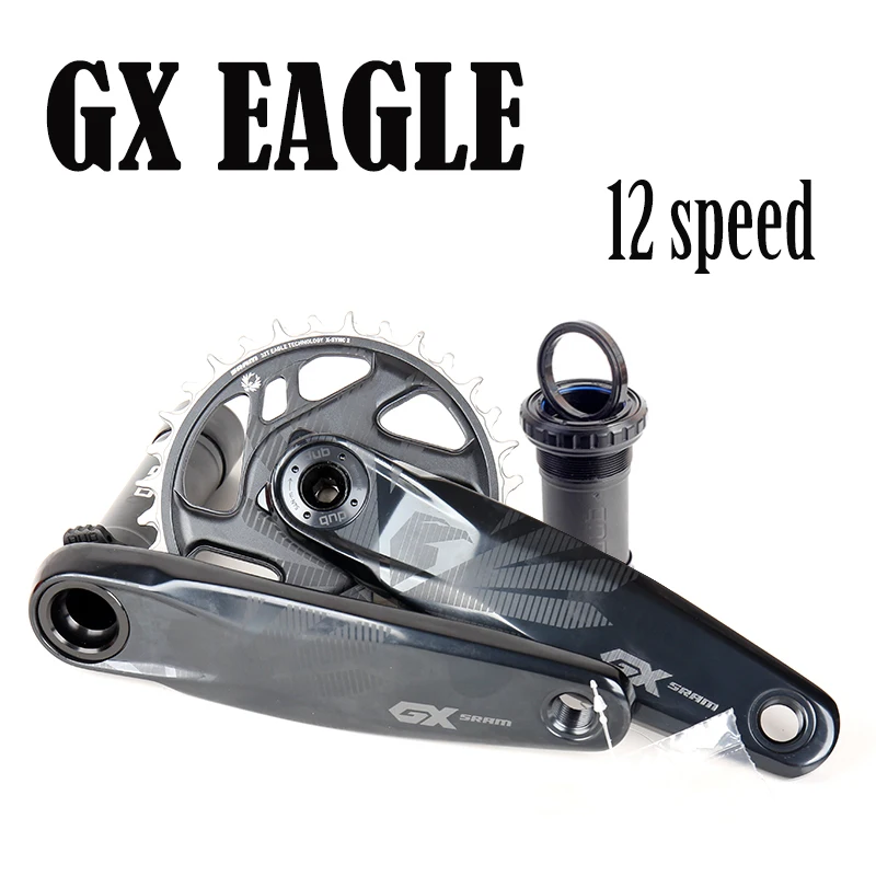 

SRAM GX EAGLE MTB Bike 1*12 12 Speed DUB Crankset 32T 34T Chainring Direct Mount Chain Wheel 170mm 175mm Bicycle Part