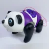 Children Cute Panda Electronic Pets Simulation Crawling Pull String Toys With Lights Music Baby Toddler Toys Kids Puzzle Toys 4