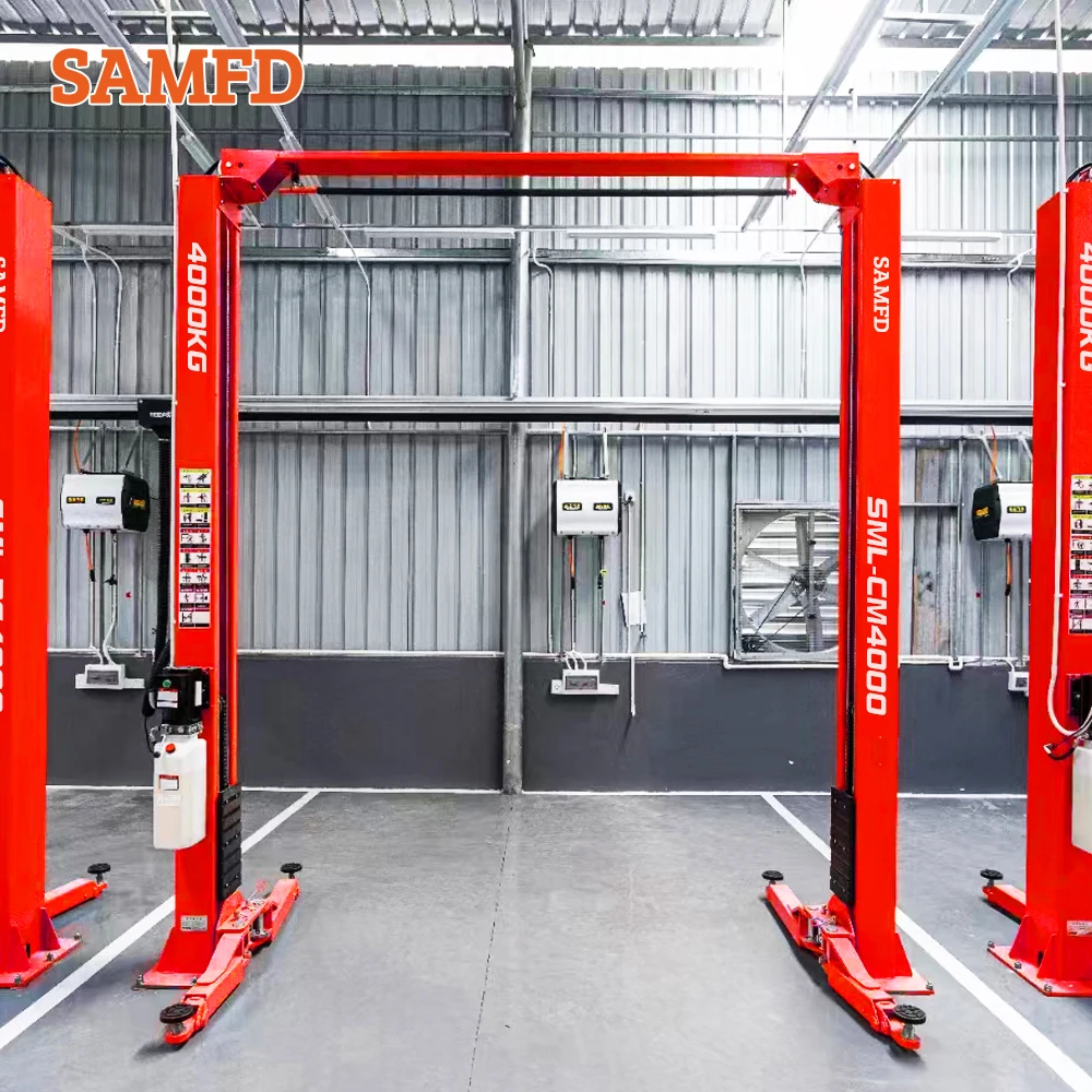 Oportunidad única para trabajar mas eficiente elevador de autos SAMFD Car Jack Lift, elevador de auto hidráulico de piso 4 Ton 2. - Imagen 3