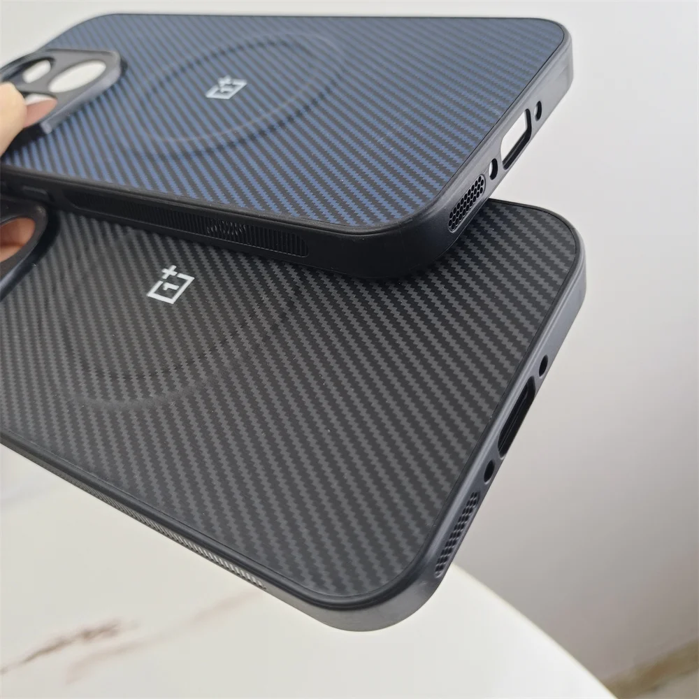 Premium Magnetic Carbon Fiber Matte Phone Case - Luxury Protection Cover
