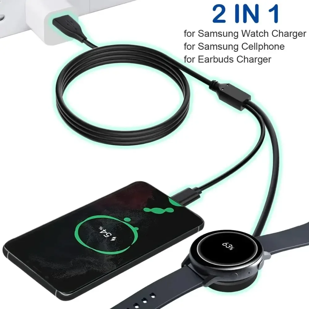 삼성 갤럭시 시계 8/7/6/6Classic/5/5Pro/4/4Classic/3e USB 스..