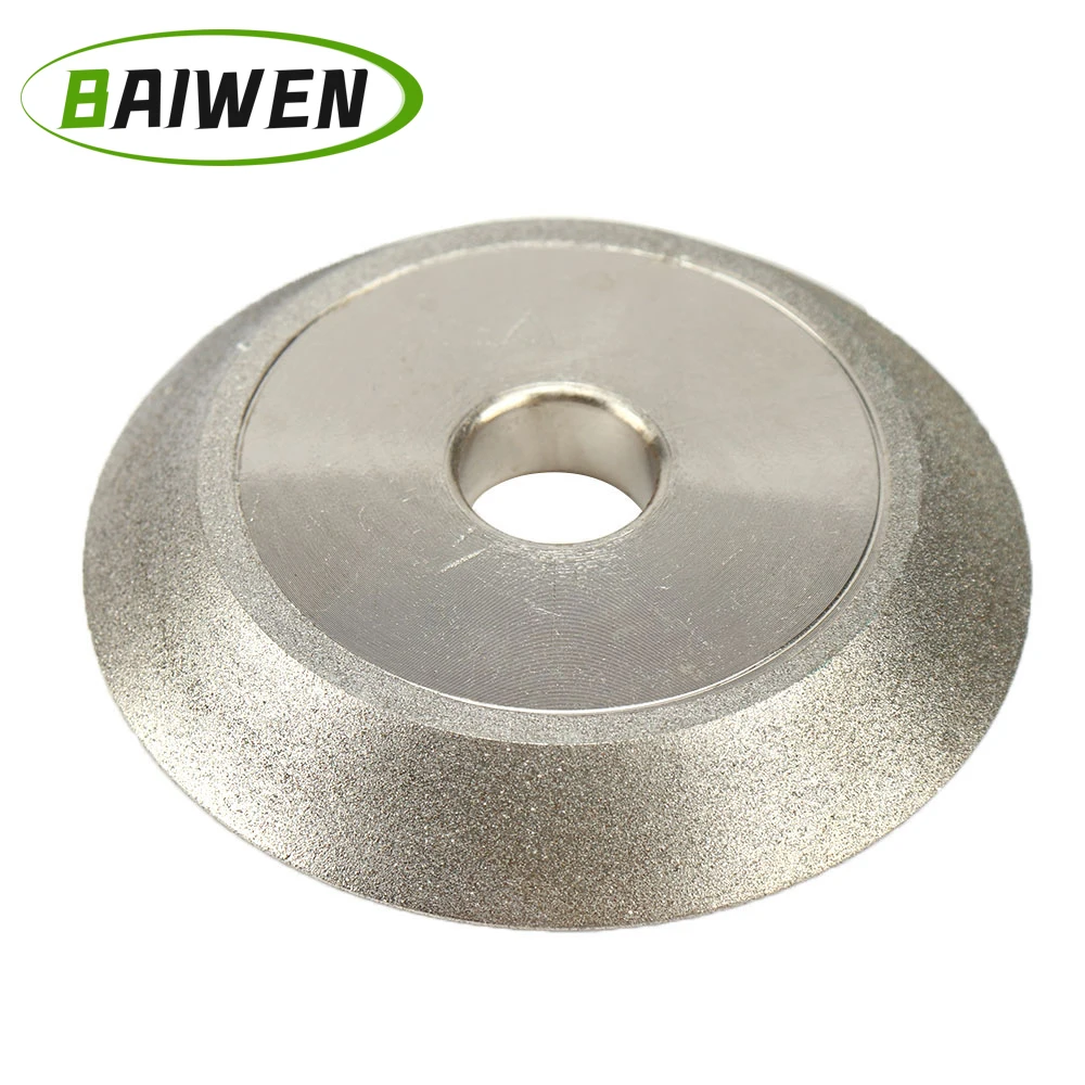 Abrasive Wheel Grinding Wheel 78x12.7x10mm Diamond Coated Grinding Wheel 45 degree Diamond Disc 150Grit 1PC