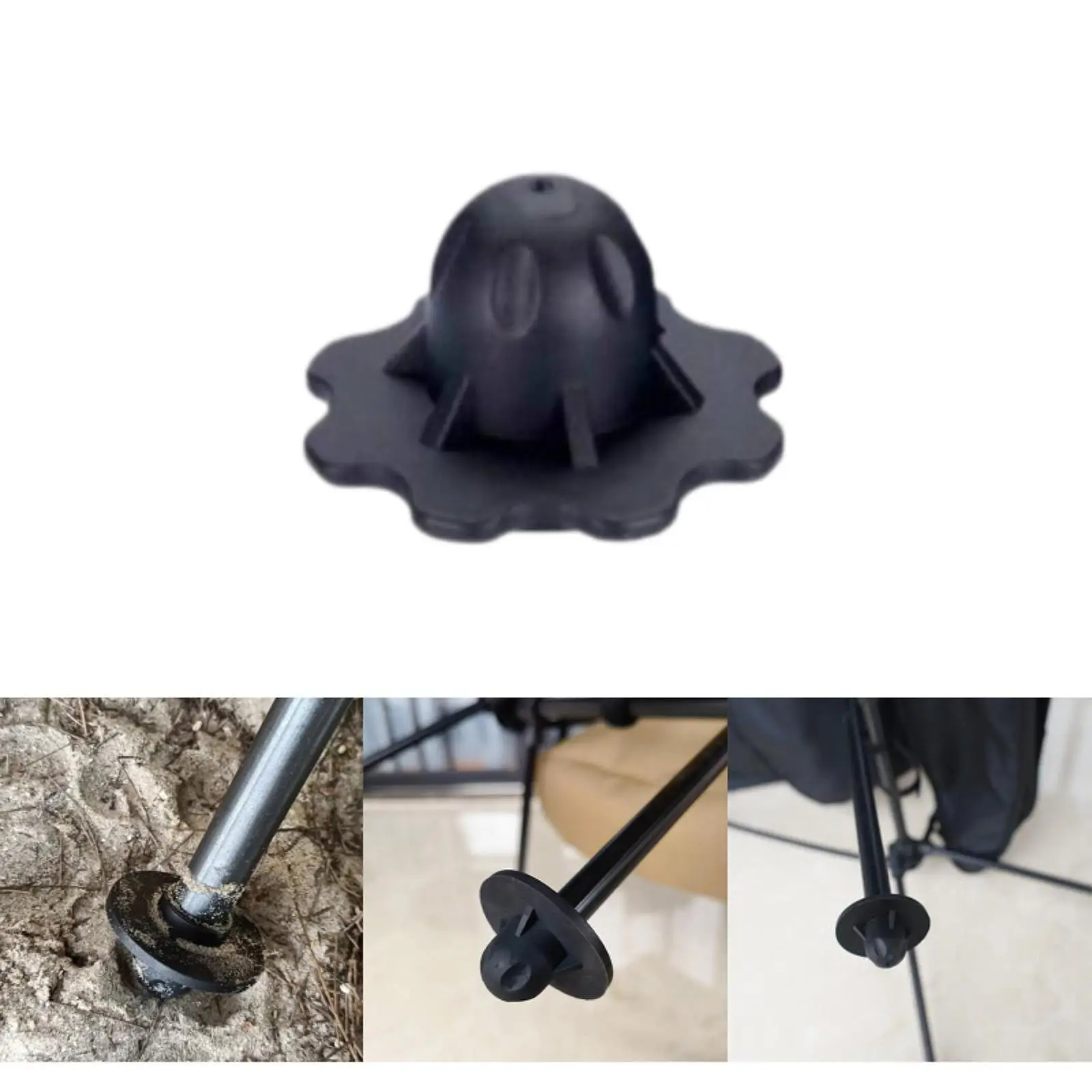 Outdoor Chair Foot Protector Lightweight Universal Non Slip Moon Chair Leg Cover for Fishing Camping Beach Outdoor Chair Foot Protector Lightweight Universal Non Slip Moon Chair Leg Cover for Fishing Camping Beach