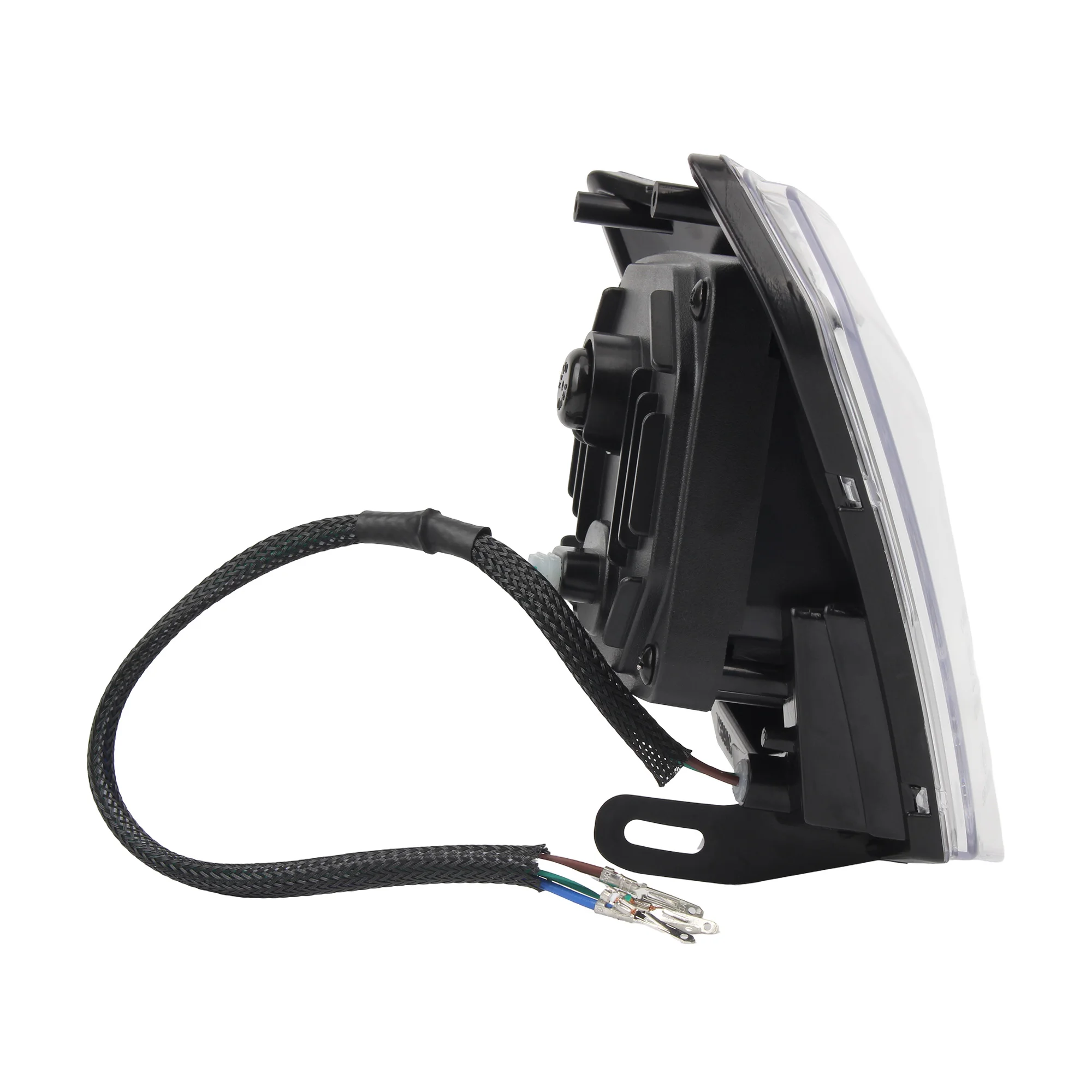 KTM EXC XC SX EXCF XCW SXF 150-500 2017-2025 부품용 오토바이 5렌즈 LED 헤드라이트 하우징 쉘 플라스틱 방열판