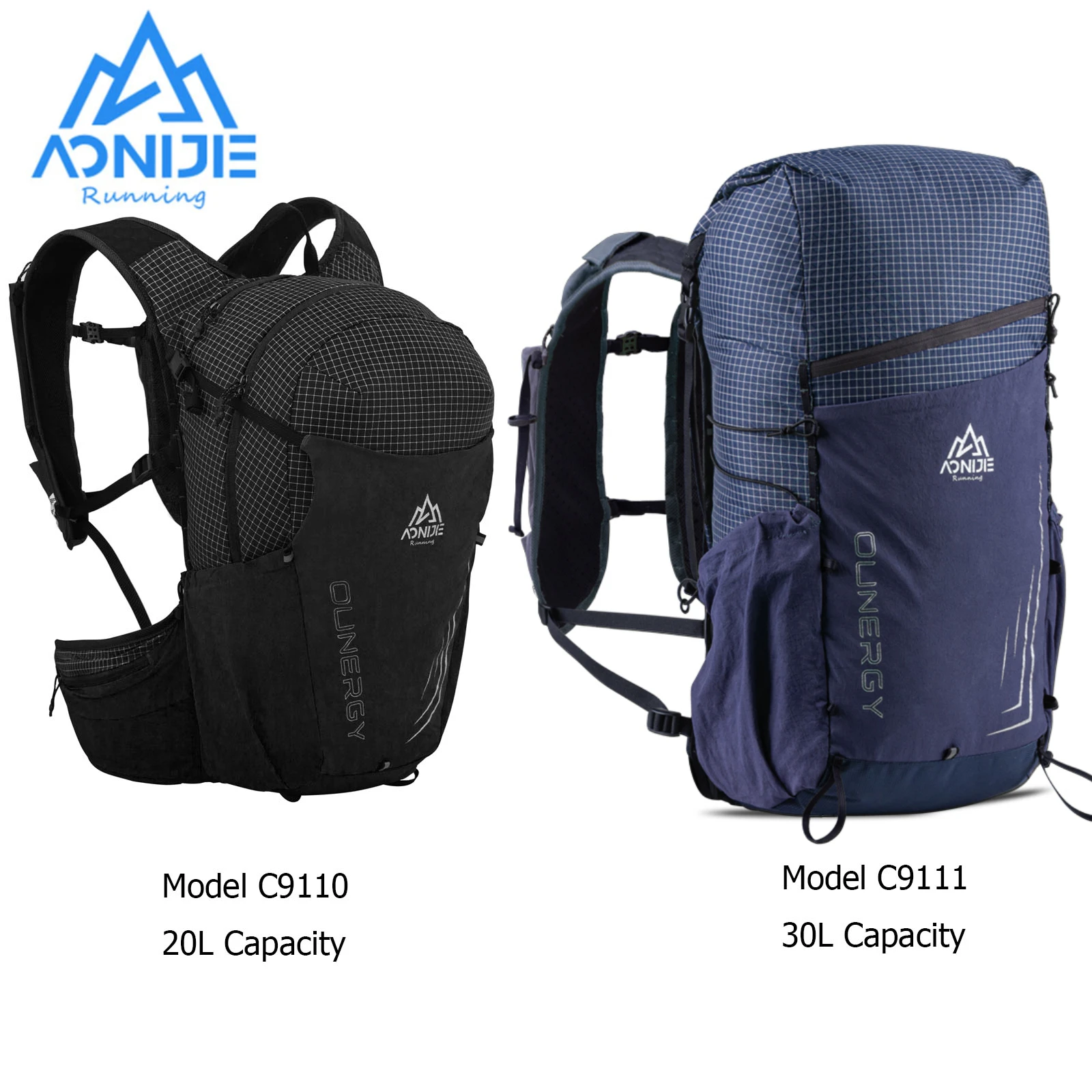 

AONIJIE C9110 20L C9111 30L Unisex Multipurpose Hiking Backpack Daypack Travel Bag For Trekking Climbing Mountaineering Camping