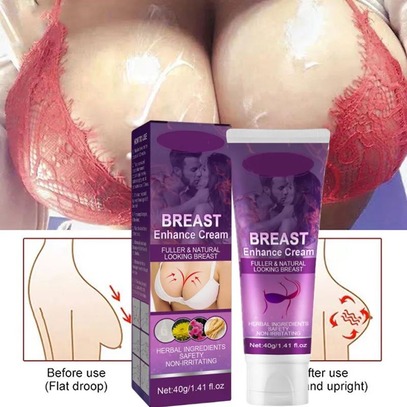 

Breast Enlargement Cream Chest Enhancement Elasticity Promote Female Hormone Breast Lift Firming Massage Up Size Bust Care 40G