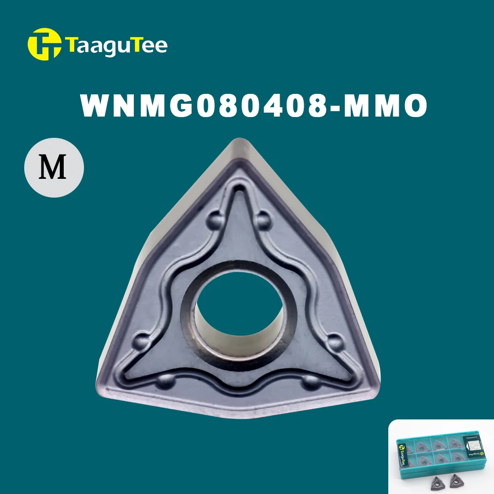 

10Pcs WNMG080408 MMO TT1125 Carbide Inserts External Turning Tools Metal Turning Tools Machine Blade Parts Lathe Cut
