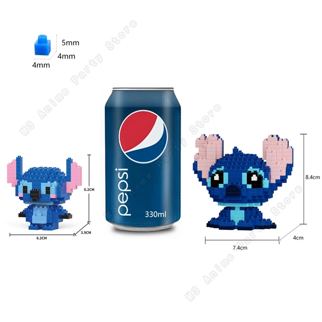 Lilo and Stitch Building Blocks Disney Bricks Stitch Bitrthday Assembled Block Set Toys Gift Anime Figures Christmas 2