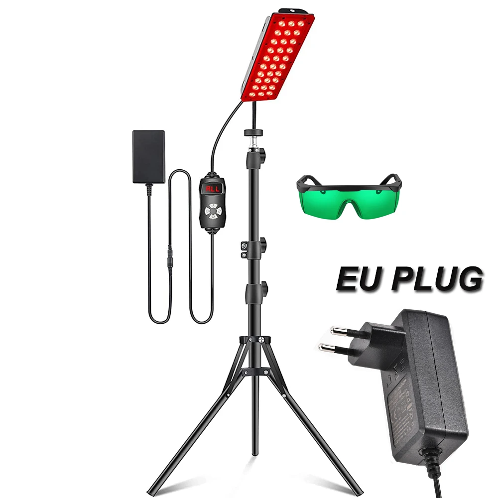 Терапія червоним світлом Терапія інфрачервоним світлом обличчя для полегшення болю всього тіла Фізіотерапія Догляд за шкірою Краса Здоров'я 660 нм 850 нм