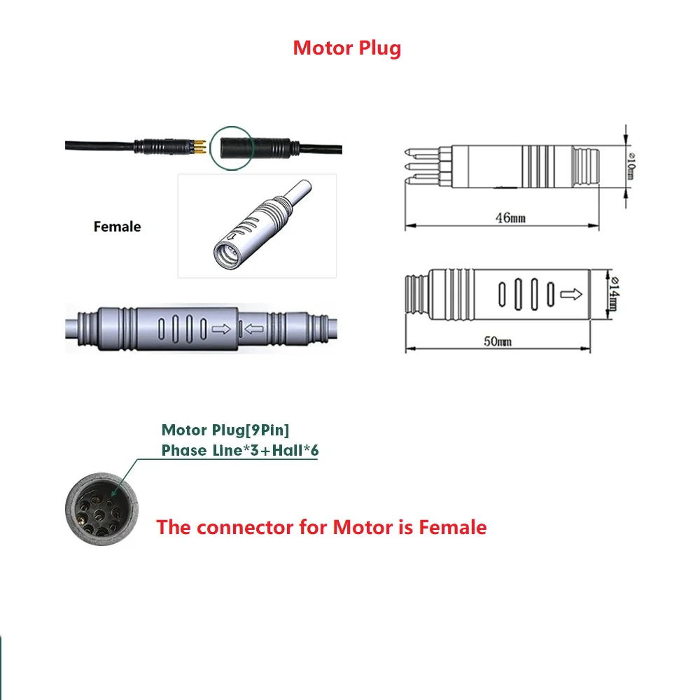 Electric Scooter Controller 36V 20A 48V 20A Controller sets for Bafang G020 G040 G060 G070 250W 350W 500W Hub Motor