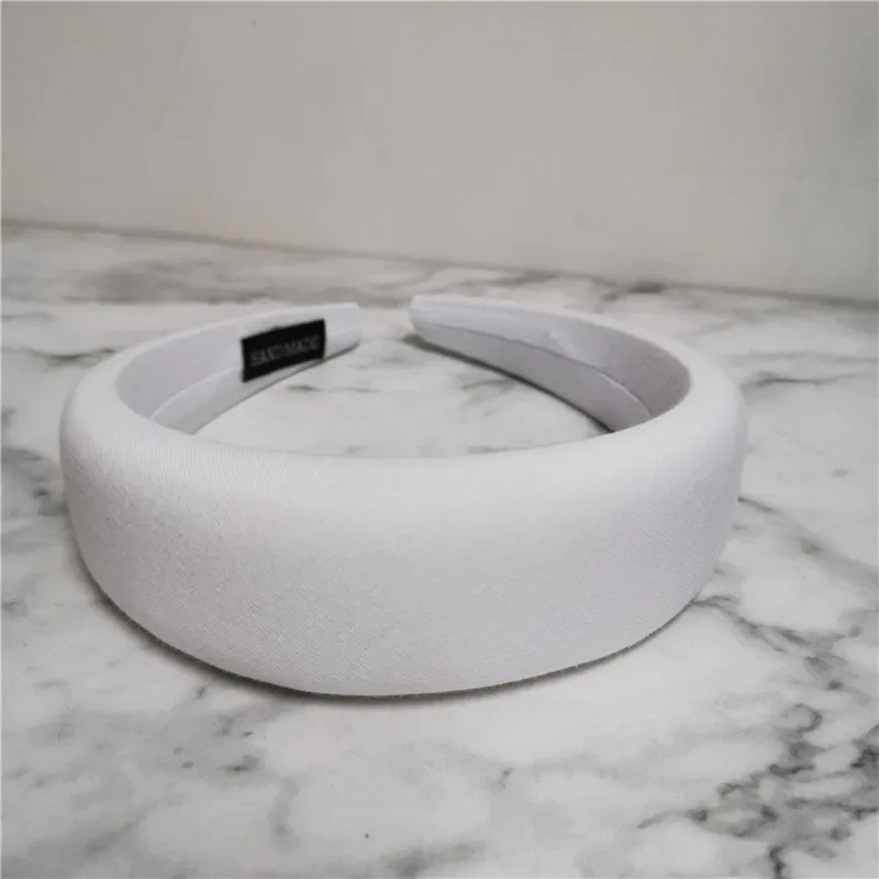 Fasce larghe in velluto per capelli da donna, morbide per capelli Diademas Para Mujer De Moda, fasce per capelli per donne e ragazze, alla moda, senza