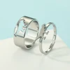 Chandler Stainless Steel T-Rex Dinosaur Ring Alternative Engagement Ring Boyfriend Husband Gift 2