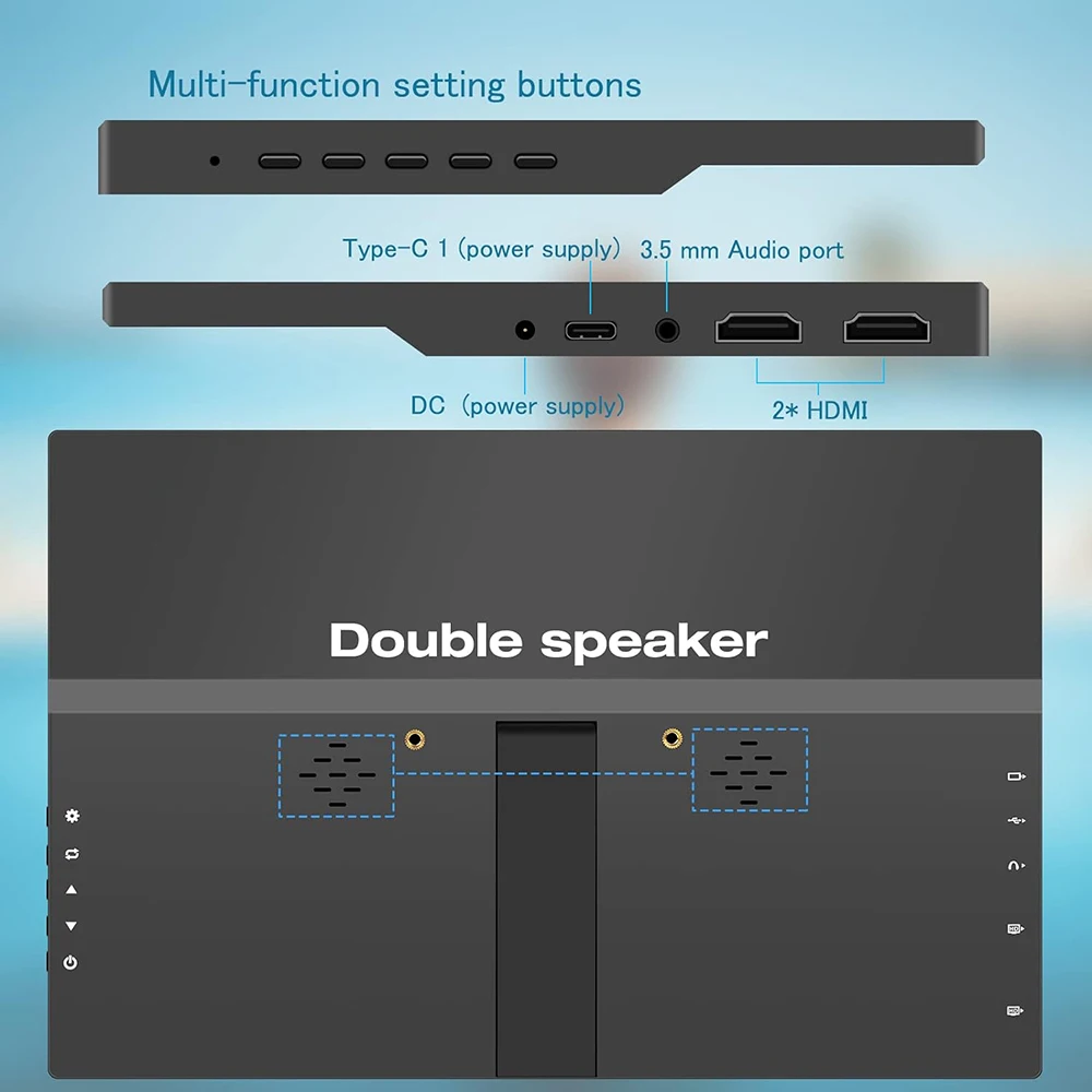 ޴  HD 1366x768 LED ÷ Ʈ ,  , Ʈ, ġ, PS3, PS4, Xbox  Ŀ, 13.3 ġ